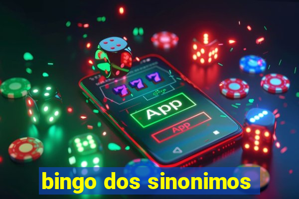 bingo dos sinonimos