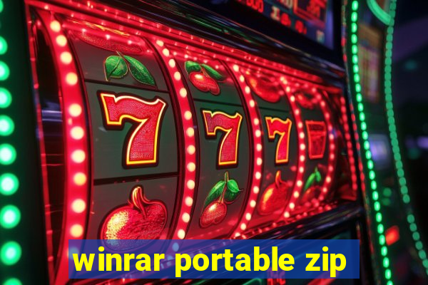 winrar portable zip