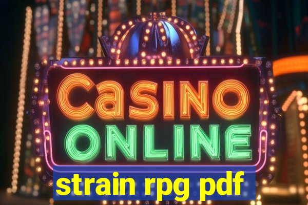 strain rpg pdf