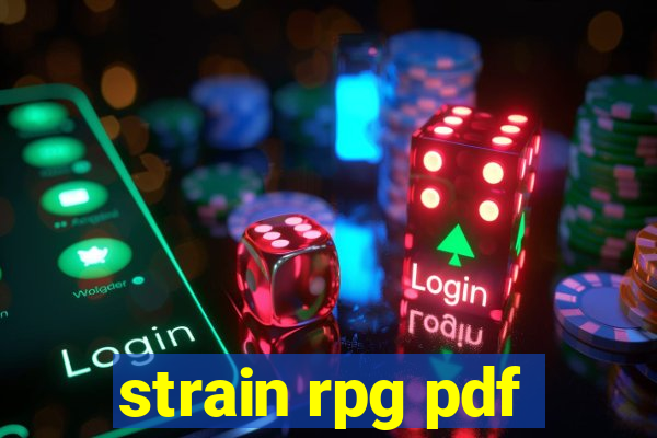 strain rpg pdf