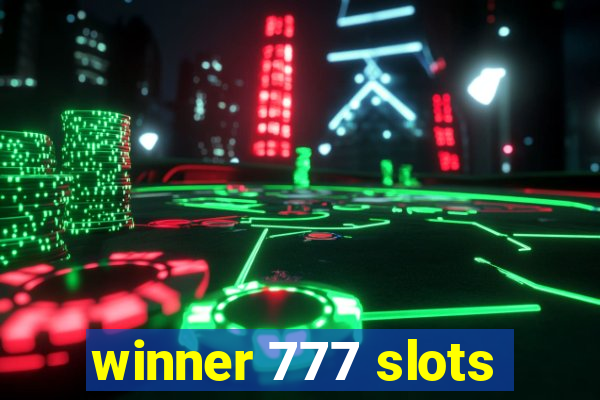 winner 777 slots