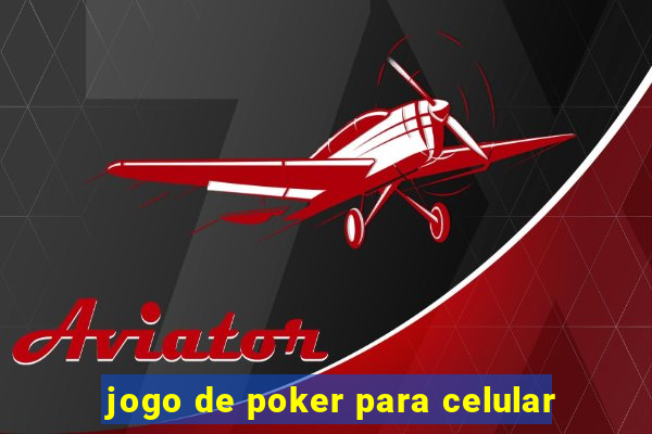 jogo de poker para celular