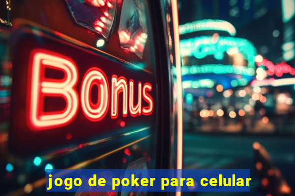 jogo de poker para celular