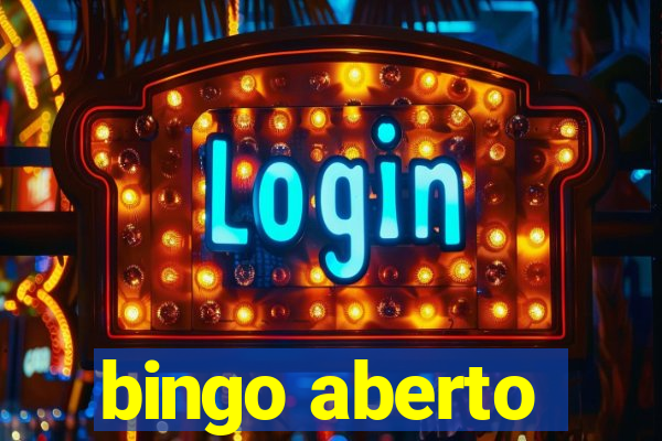 bingo aberto