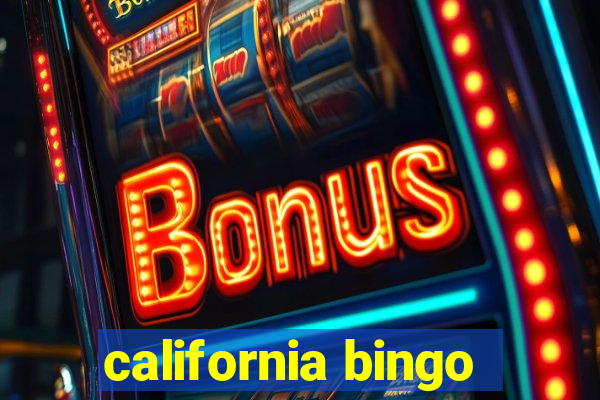 california bingo