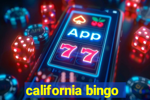 california bingo