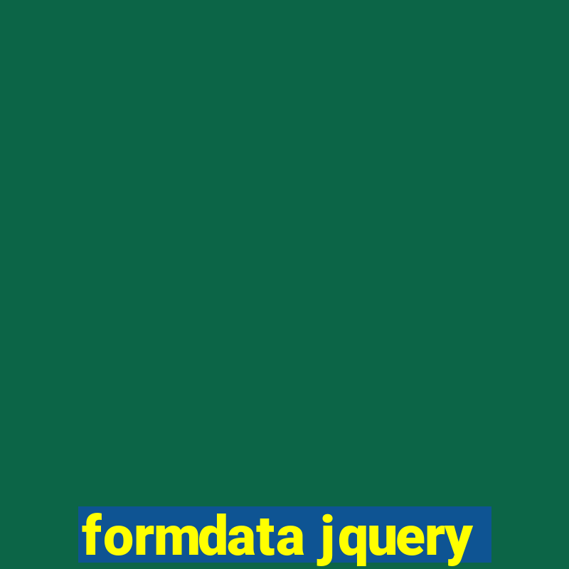 formdata jquery