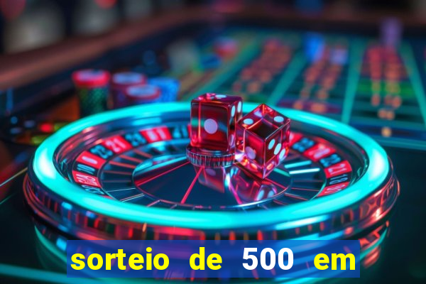 sorteio de 500 em cash toda segunda feira novibet