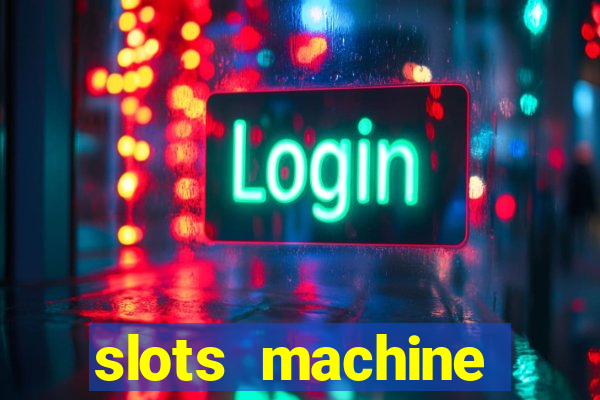 slots machine gratis 2022