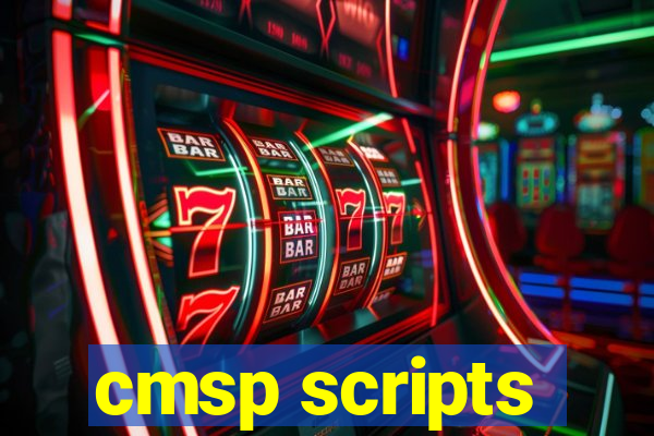 cmsp scripts