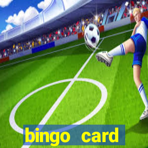 bingo card generator with pictures