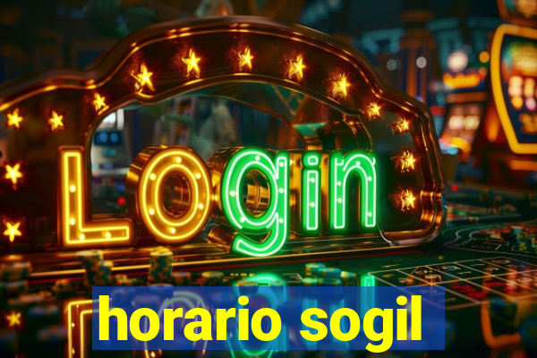 horario sogil