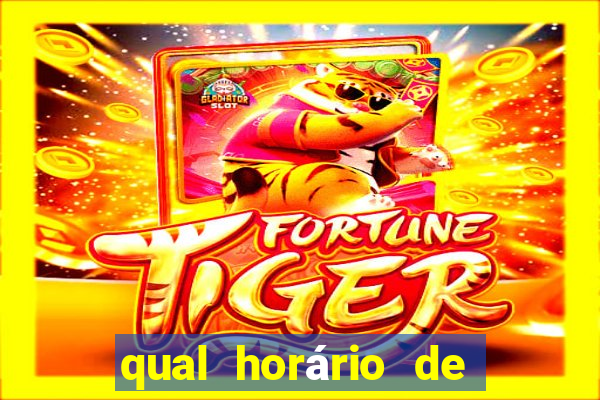 qual horário de jogar fortune tiger