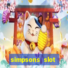 simpsons slot machine locations