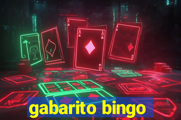 gabarito bingo