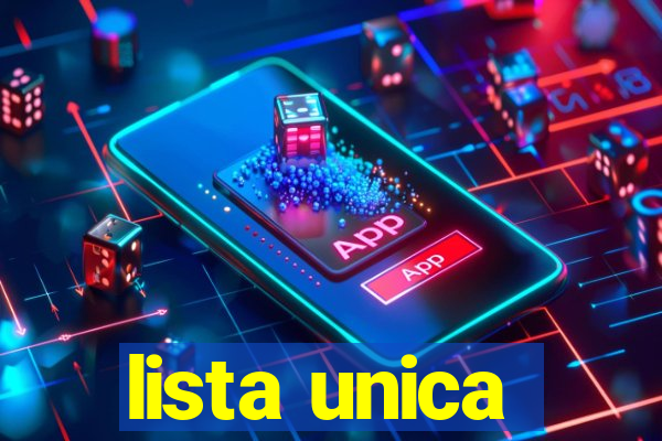 lista unica