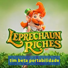 tim beta portabilidade