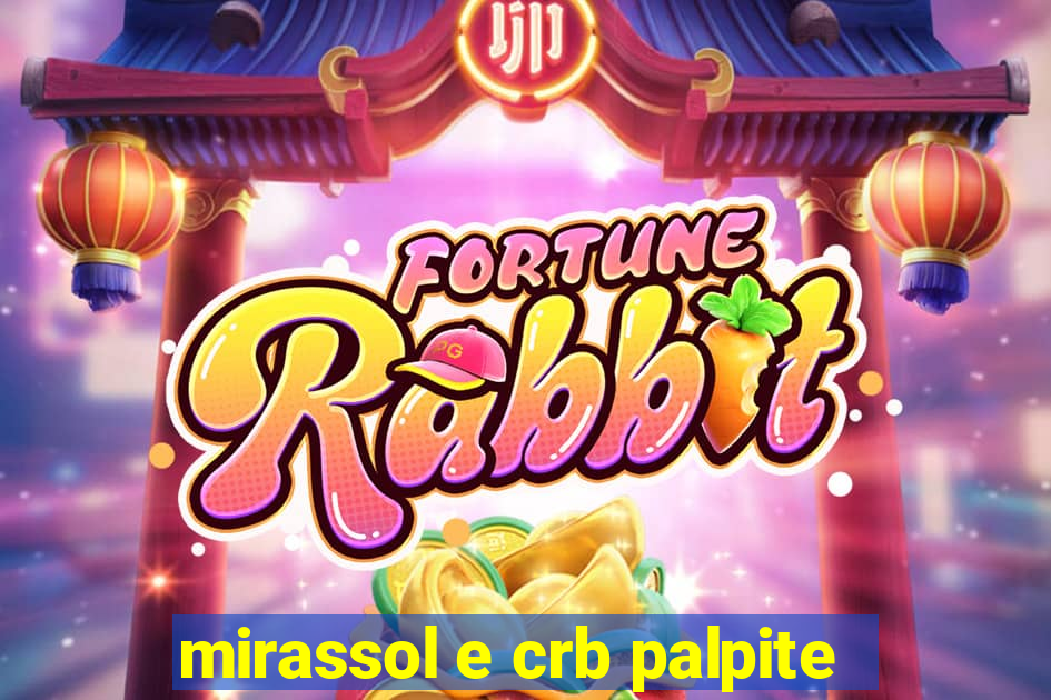 mirassol e crb palpite