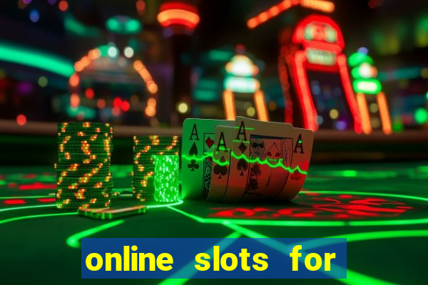 online slots for real cash