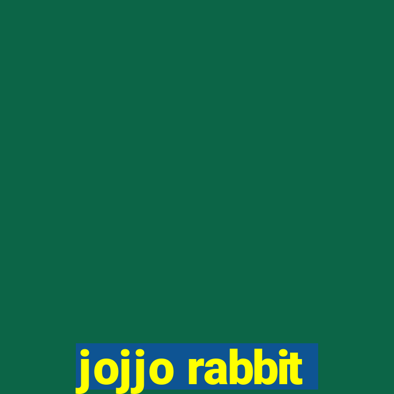 jojjo rabbit