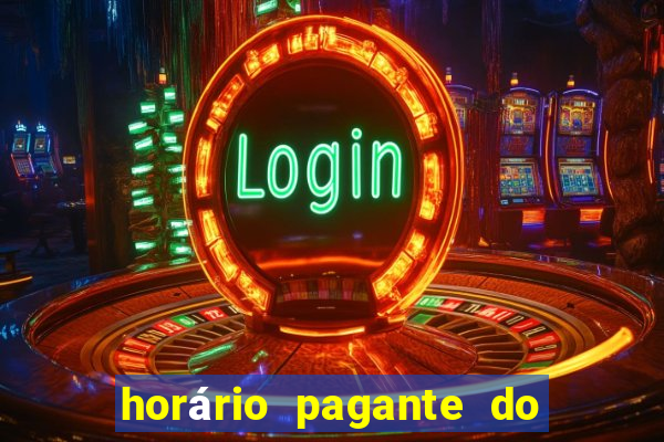 horário pagante do fortune tiger