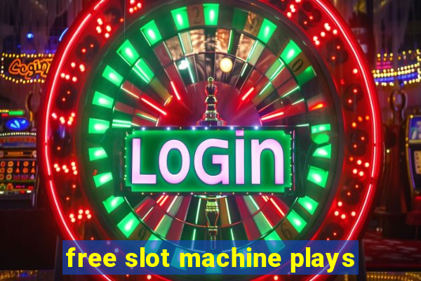 free slot machine plays