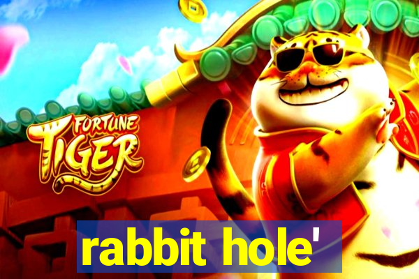 rabbit hole'