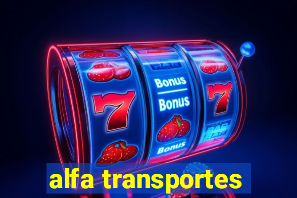 alfa transportes