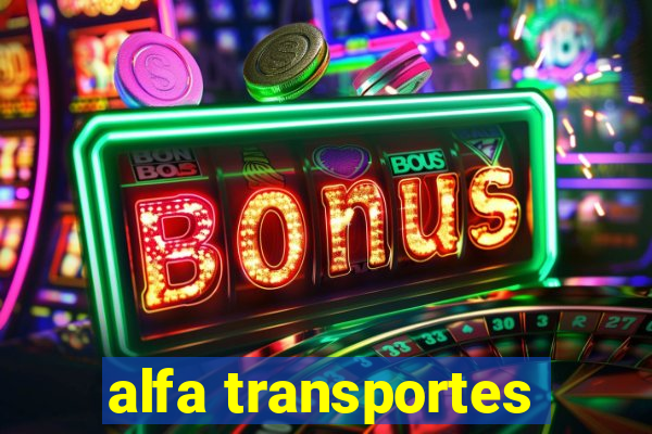 alfa transportes