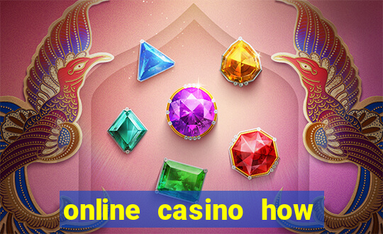 online casino how to win