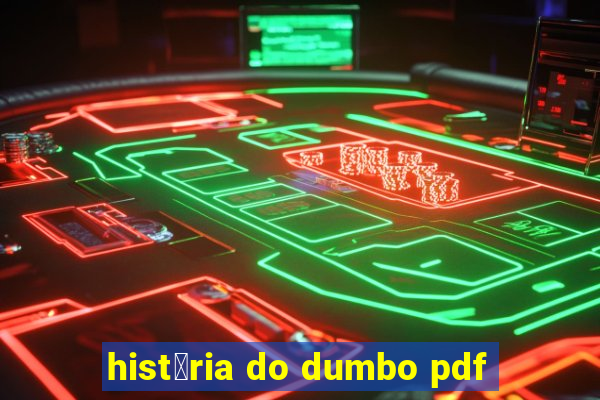 hist贸ria do dumbo pdf