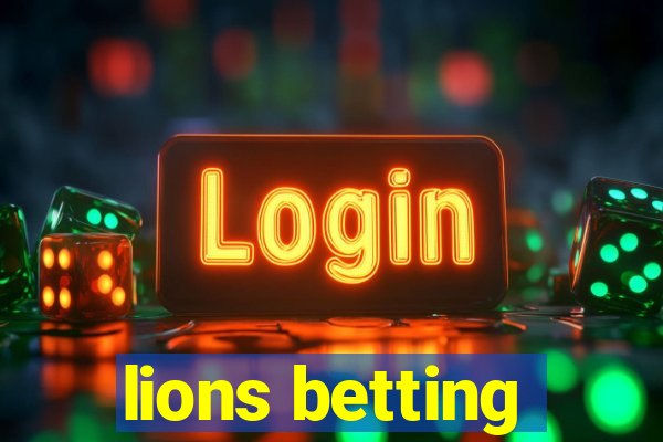 lions betting