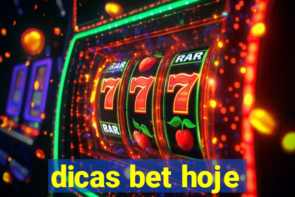 dicas bet hoje