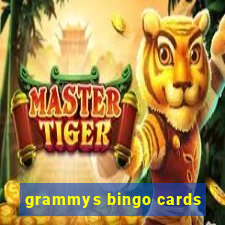 grammys bingo cards