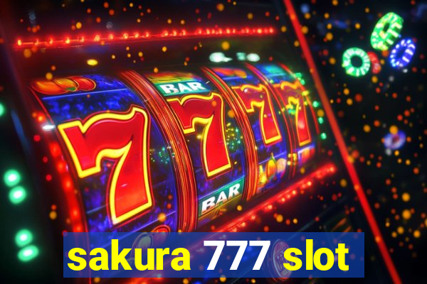 sakura 777 slot