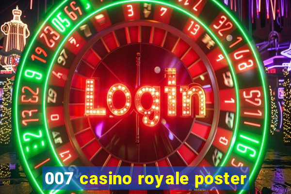 007 casino royale poster