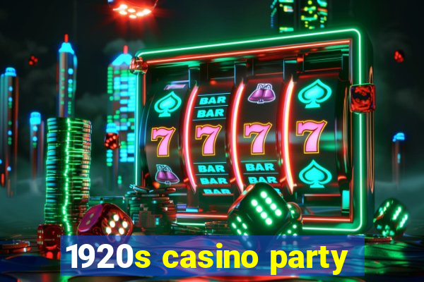 1920s casino party