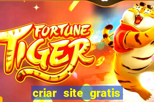 criar site gratis de jogos