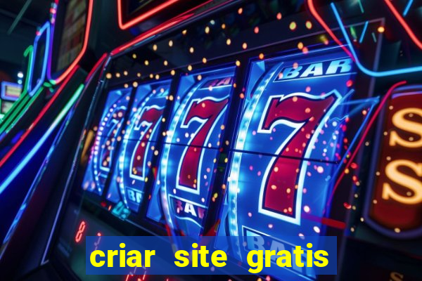 criar site gratis de jogos