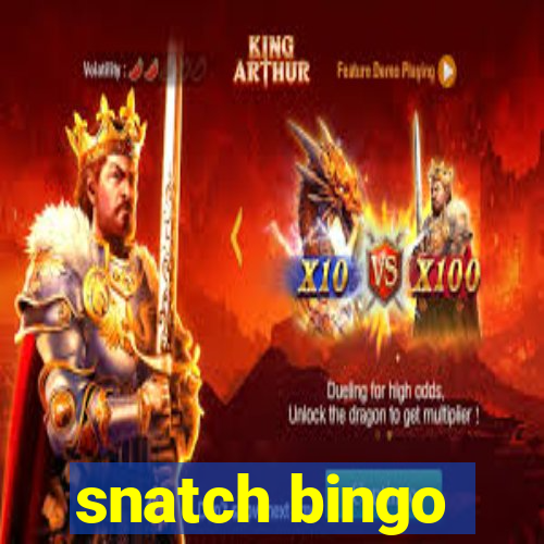 snatch bingo