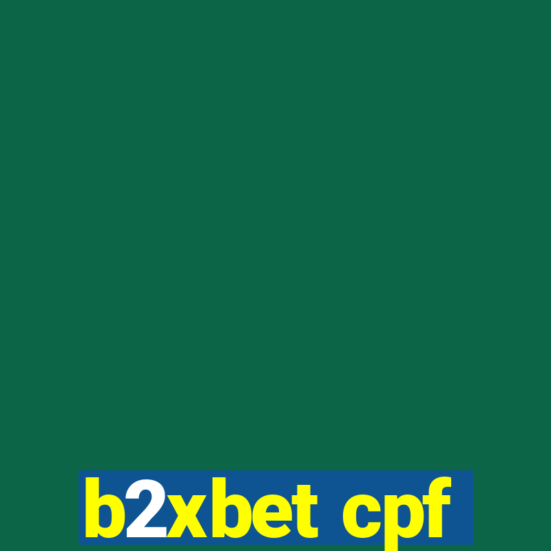 b2xbet cpf