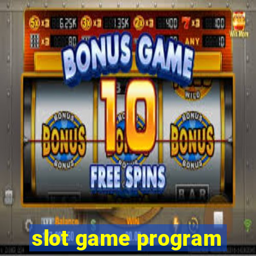 slot game program