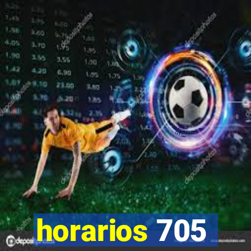 horarios 705