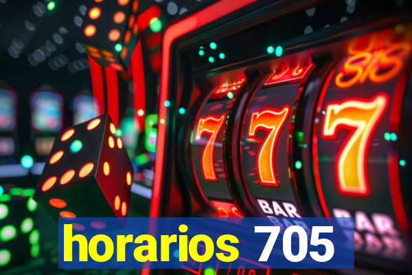 horarios 705