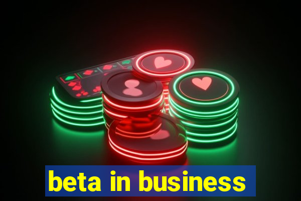 beta in business