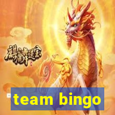 team bingo