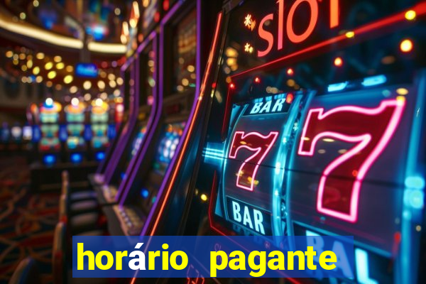 horário pagante fortune mouse