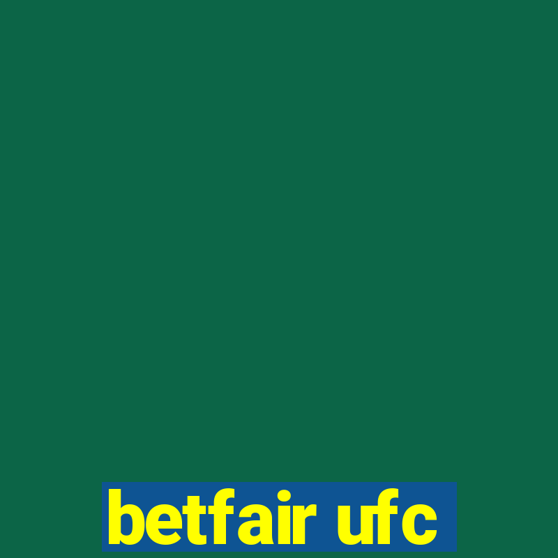 betfair ufc