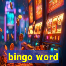 bingo word