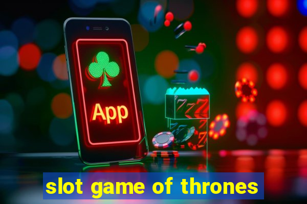 slot game of thrones